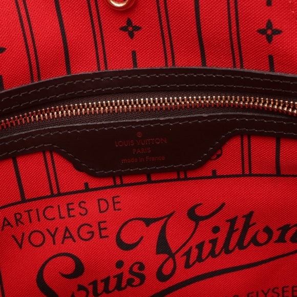 Louis Vuitton Neverfull PM Damier Ebene Handbag Brown - Picture 3 of 7